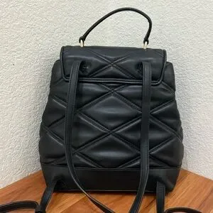 Michael Kors Quilted Leather Serena Medium Flap Black Backpack Michael Kors | Bags | Michael Kors Serena Black Quilted  main image 3